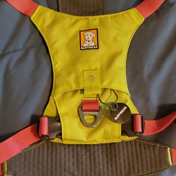 Ruffwear Dog Harness HiViz Yellow And Orange Color - Picture 12 of 12